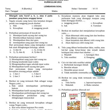5 Rahasia Tersembunyi di Soal PAS Tema 8 Kelas 4, Wajib Download Sebelum Terlambat
