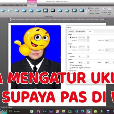 5 Trik Mudah Agar Ukuran Gambar Tidak Berubah di Word Yang Jarang Diketahui