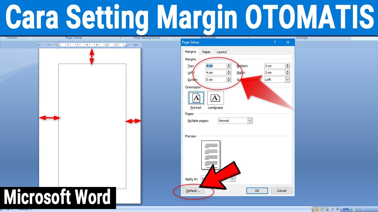 5 Trik Rahasia Agar Settingan Margin di Word Tidak Berubah saat Dipindahkan ke Komputer Lain