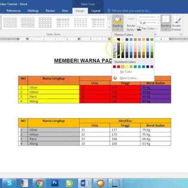 Apakah saat ganti warna halaman Word berubah juga saat rint? Ini 3 fakta mengejutkan yang wajib tahu