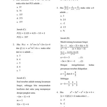 Wajib Tahu 5 Contoh Soal Matematika Peminatan Kelas 11 Semester 1 di 2026