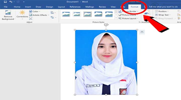 5 Trik Cepat Mengubah Backgrung Foto dengan MS Word Ternyata Semudah Ini