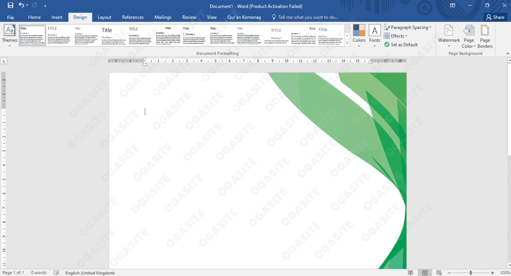 Ternyata Semudah Ini Mengubah Background pada Word 2016, 7 Langkah Jitu yang Jarang Diketahui untuk Pemula
