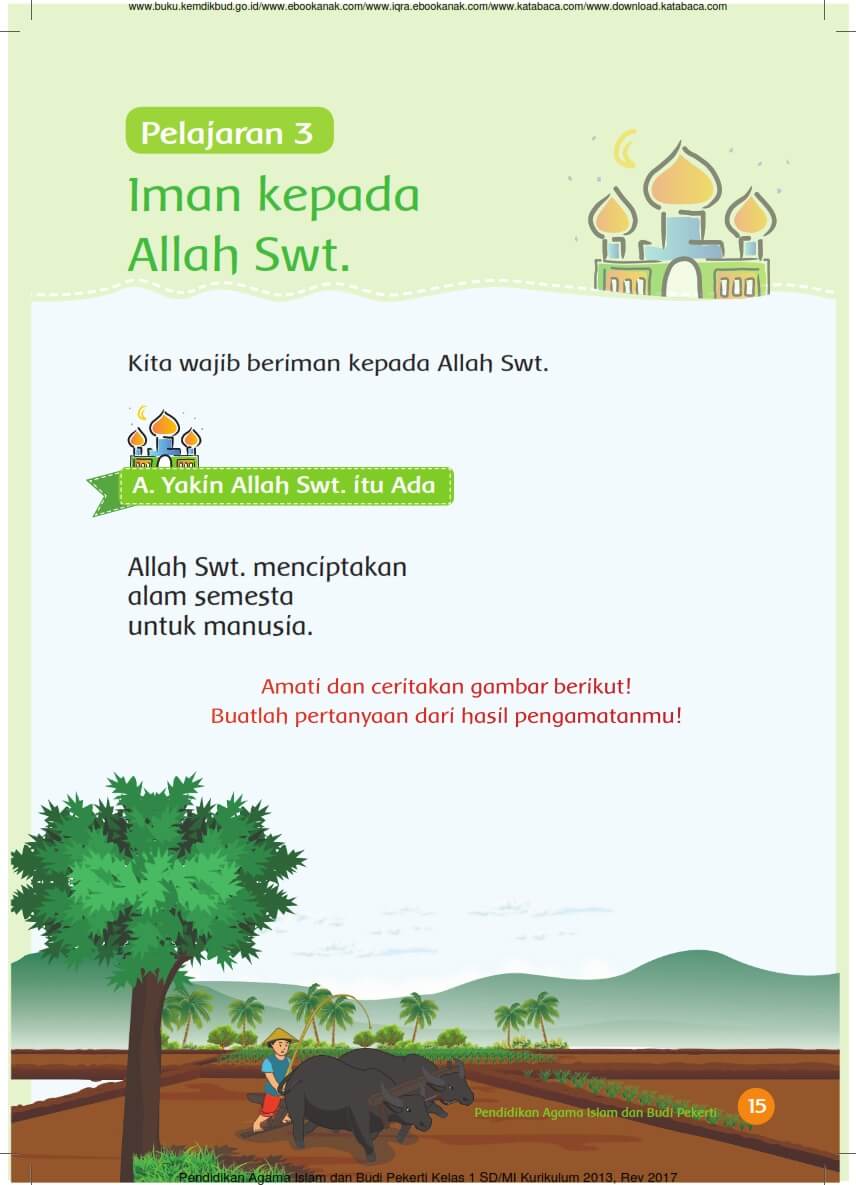 7 Rahasia Soal Agama Islam Kelas 3 Tentang Iman kepada Allah SWT Diketahui Sekarang