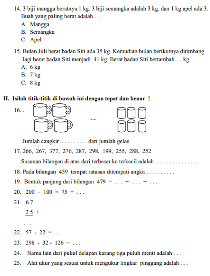 Rahasia Skor Sempurna Kerjakan Soal Tematik Kelas 5 Tema 3 Sub Tema 3 Agar Nilai Tinggi Rahasia Skor Sempurna Kerjakan Soal Tematik Kelas 5 Tema 3 Sub Tema 3 Agar Nilai Tinggi