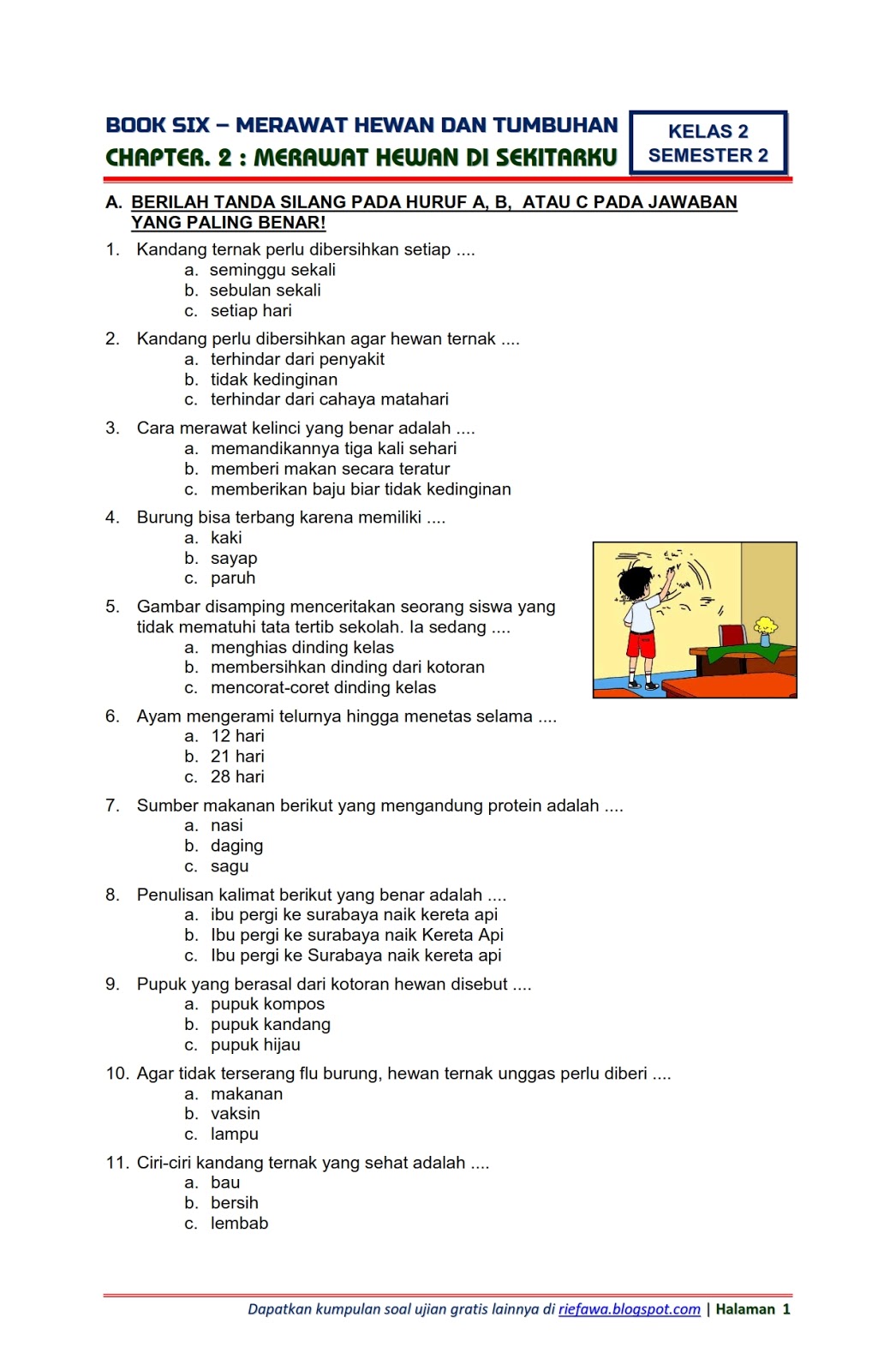 Rahasia Jawaban Soal Tematik Kelas 5 Tema 6 Sub Tema 3 yang Wajib Kamu Tahu Sekarang Rahasia Jawaban Soal Tematik Kelas 5 Tema 6 Sub Tema 3 yang Wajib Kamu Tahu Sekarang
