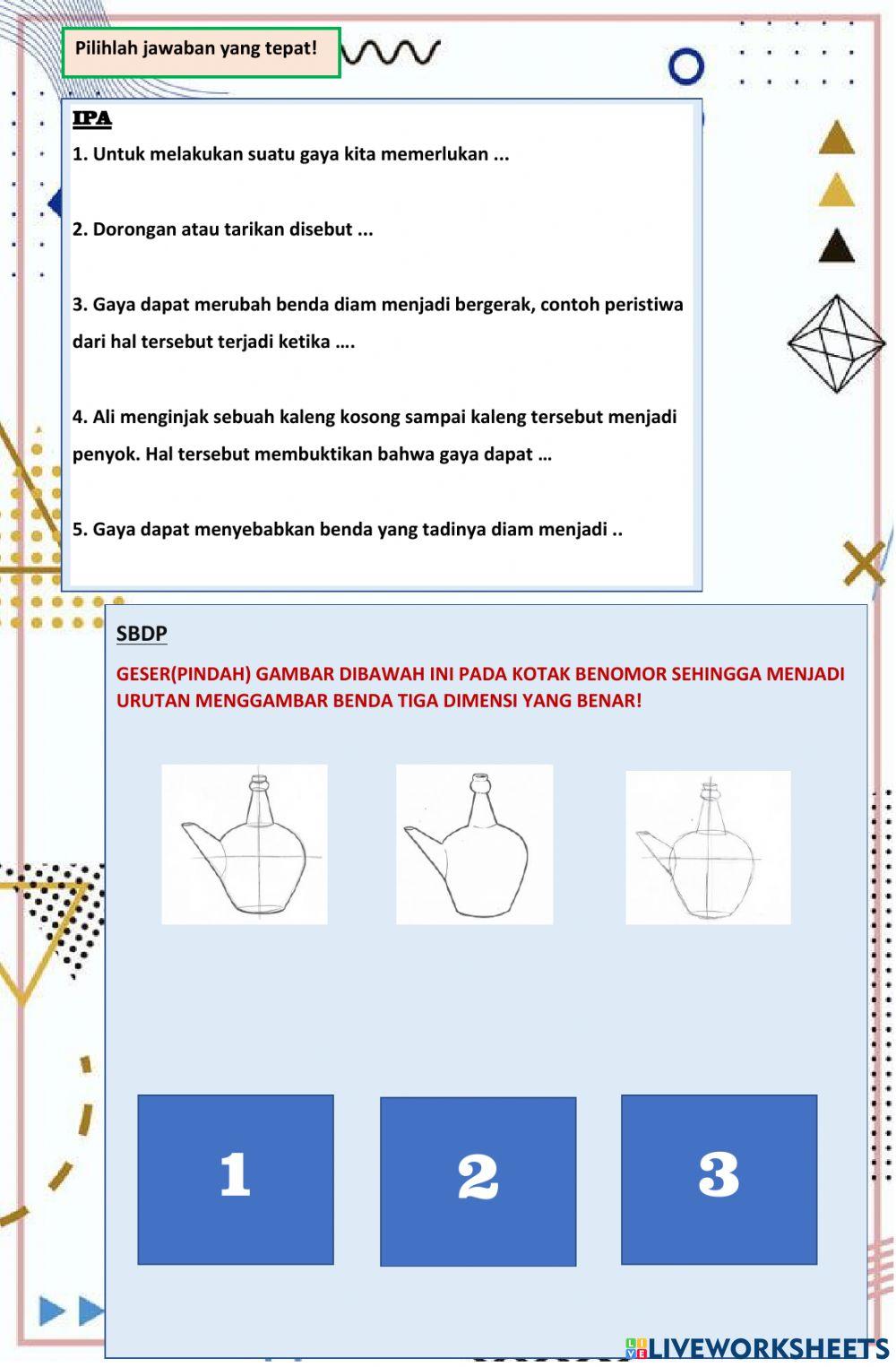 Rahasia Skor Sempurna Soal Penilaian Harian Tema 8 Subtema 3 Kelas 4 yang Wajib Tahu