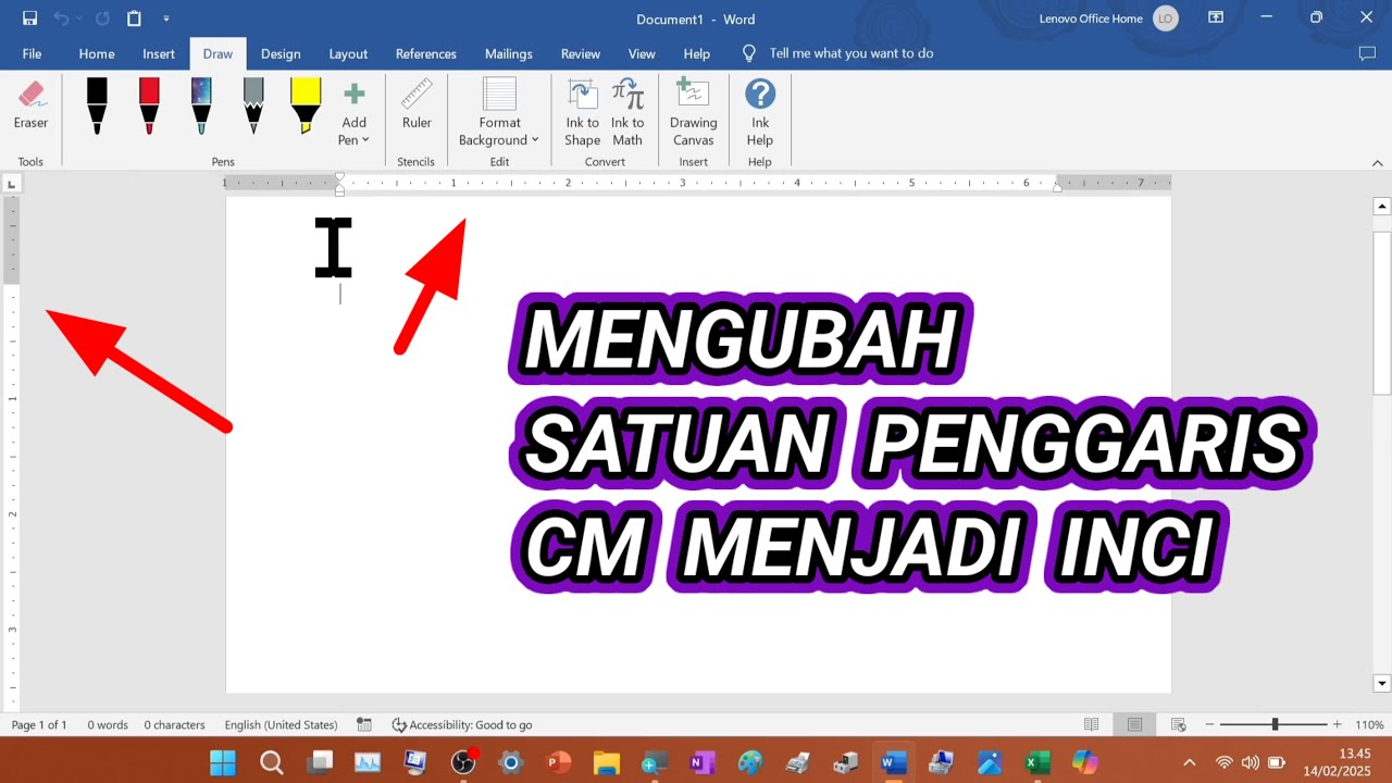 Ternyata Begini Cara Mengubah Satuan Inci di Word 2010 Agar Dokumen Anda Rapih