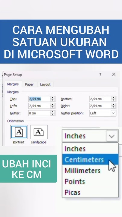 Ternyata Selama Ini Salah Cara Mengubah Satuan di MS Word yang Wajib Kamu Tahu